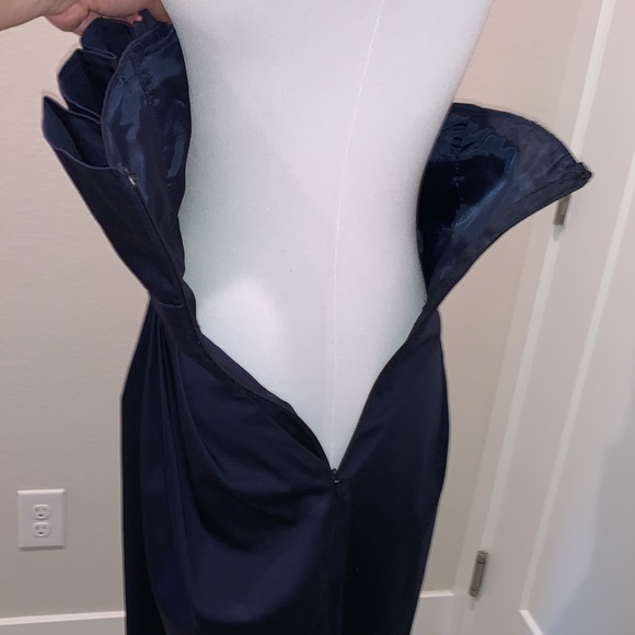 Snap Strapless Pleated Dress - Picture 13 of 17